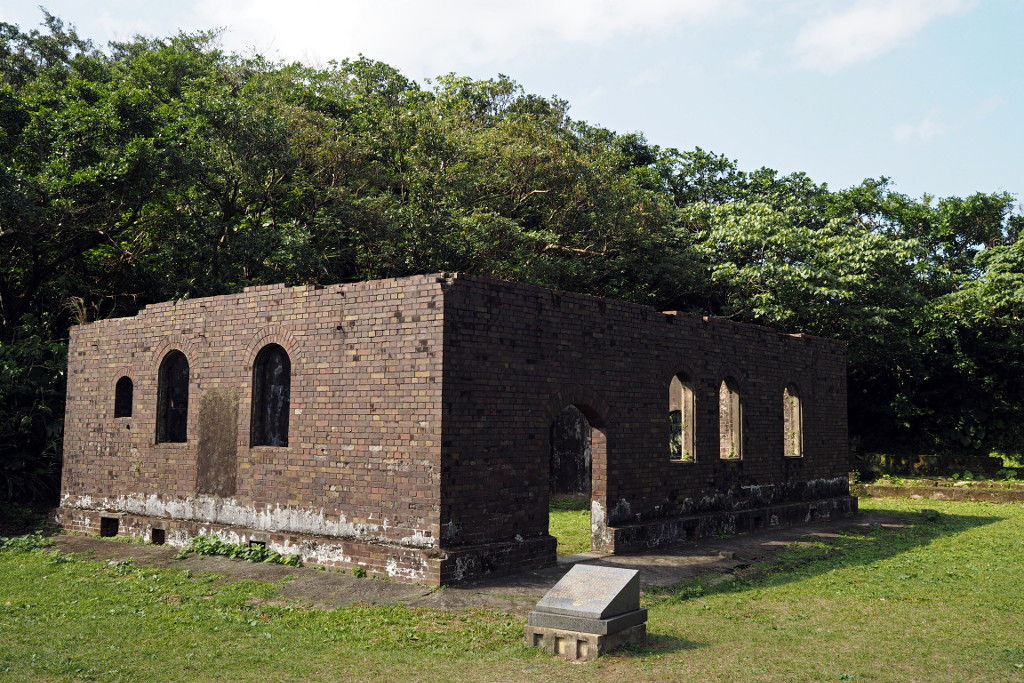 Alte Gebäude am Eingang zum Gongziliao Fort