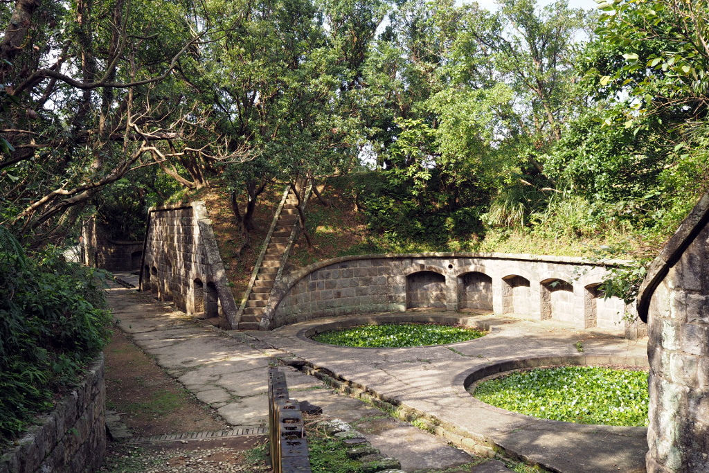 Stellung der Kanonen im Gongziliao Fort