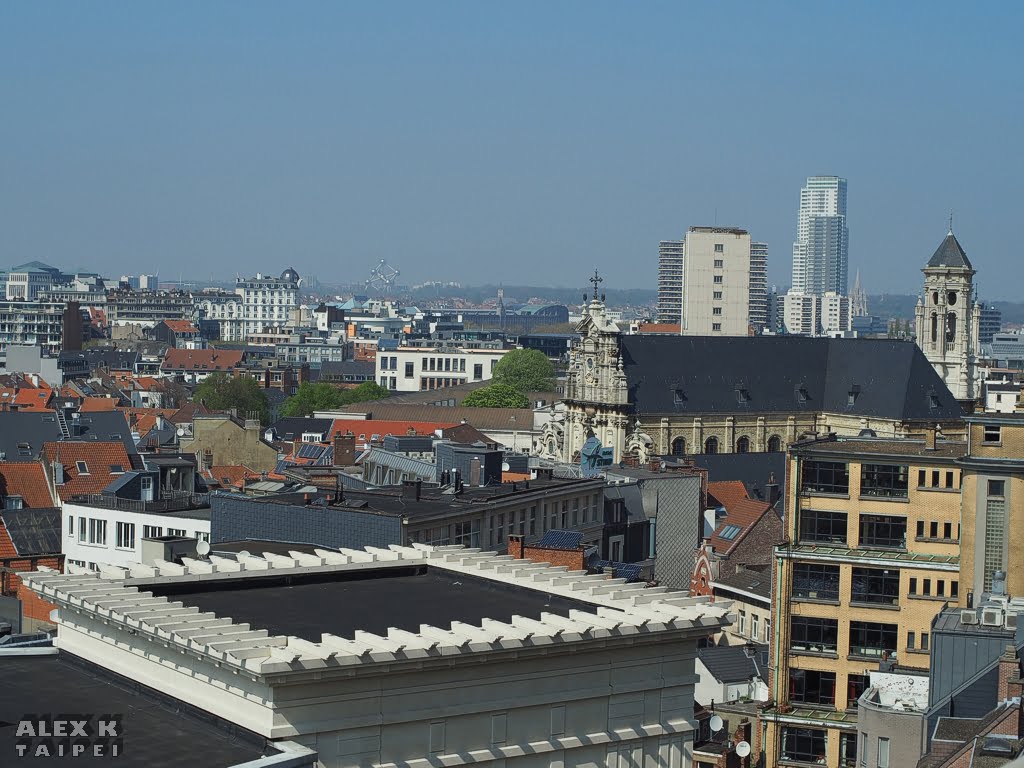 view over Brussels