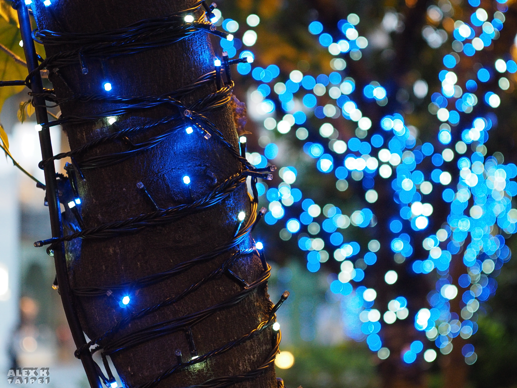Lights and bokeh taken with Carl Zeiss Jena Tessar 50mm f/2.8 lens