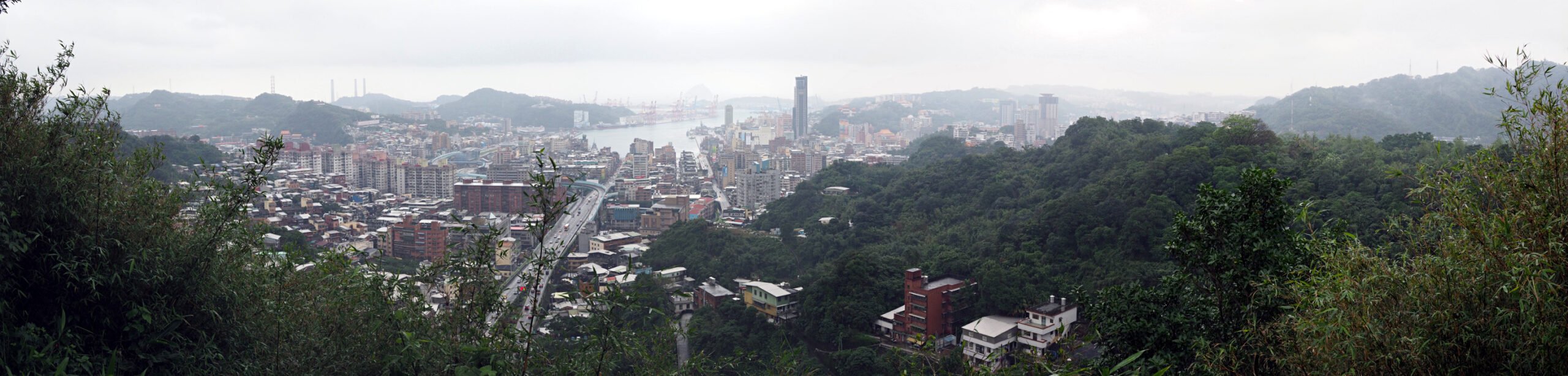 Shiquiling Fort view over Keelung