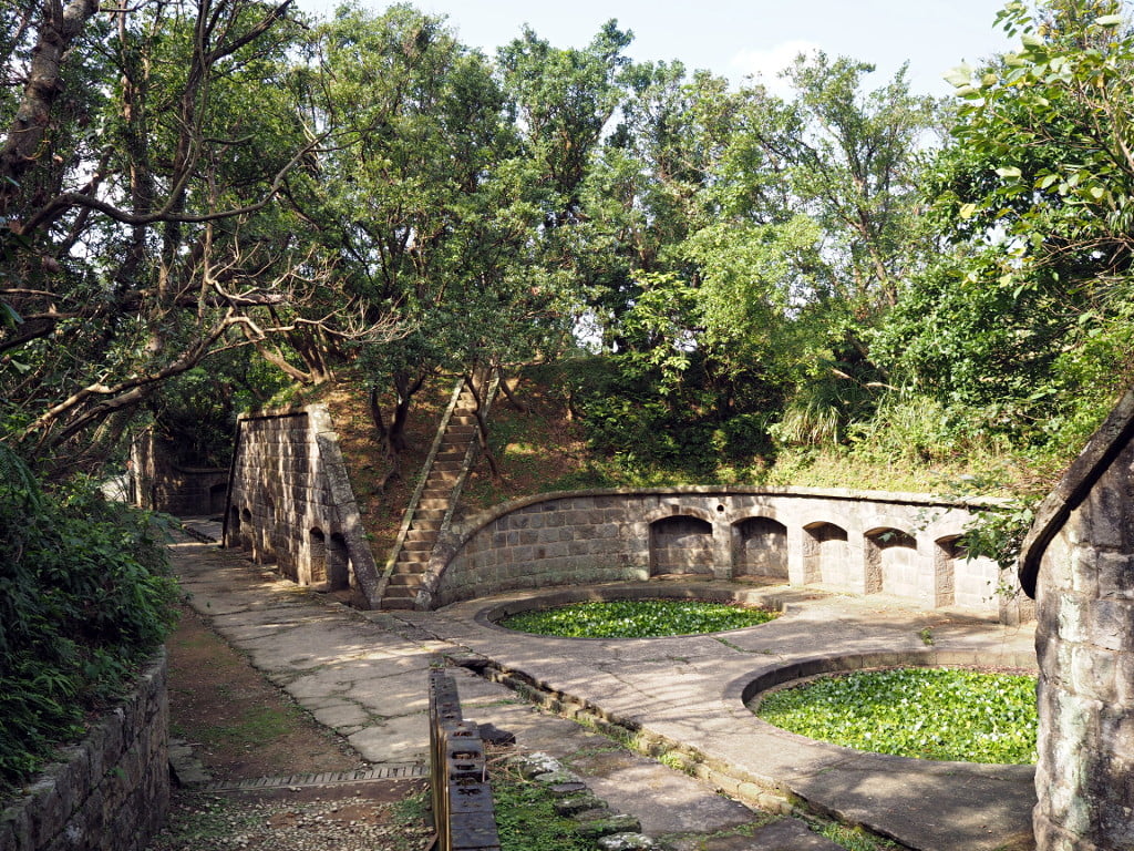 Gongziliao Fort Keelung cannons