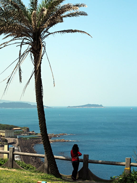 Baimiweng Fort Keelung view on Yehliu