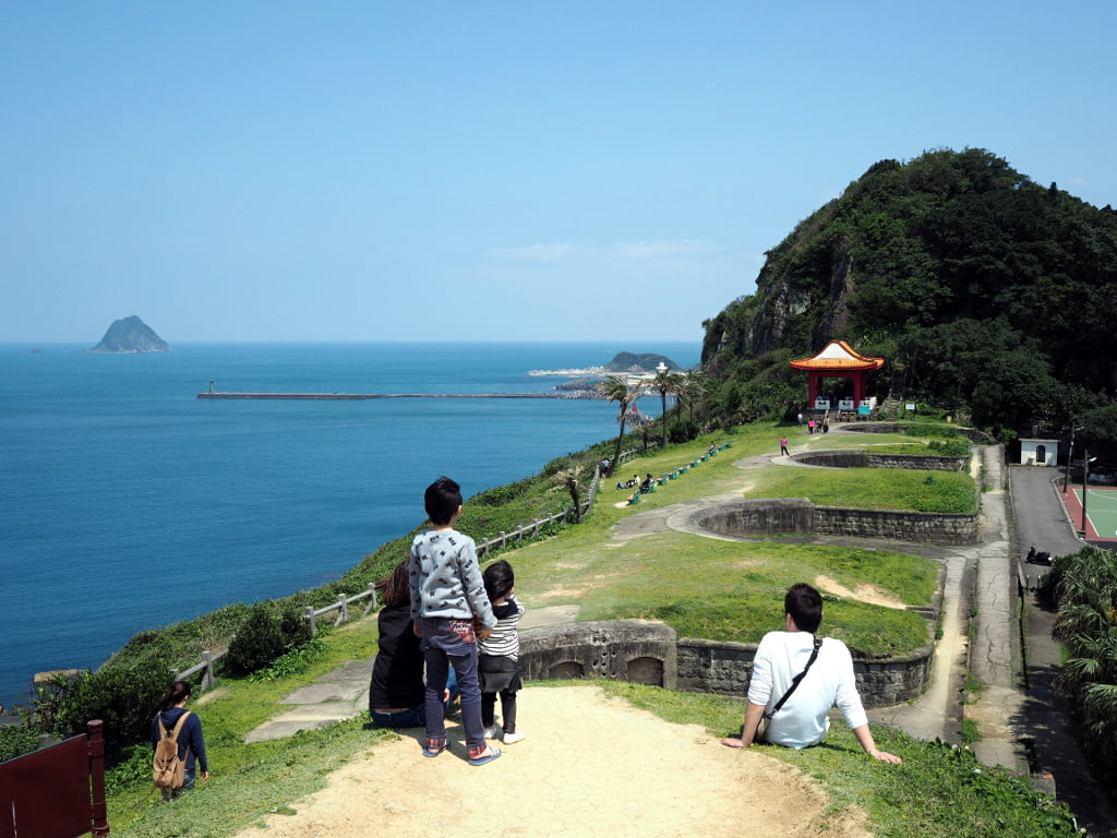 Baimiweng Fort Keelung central part