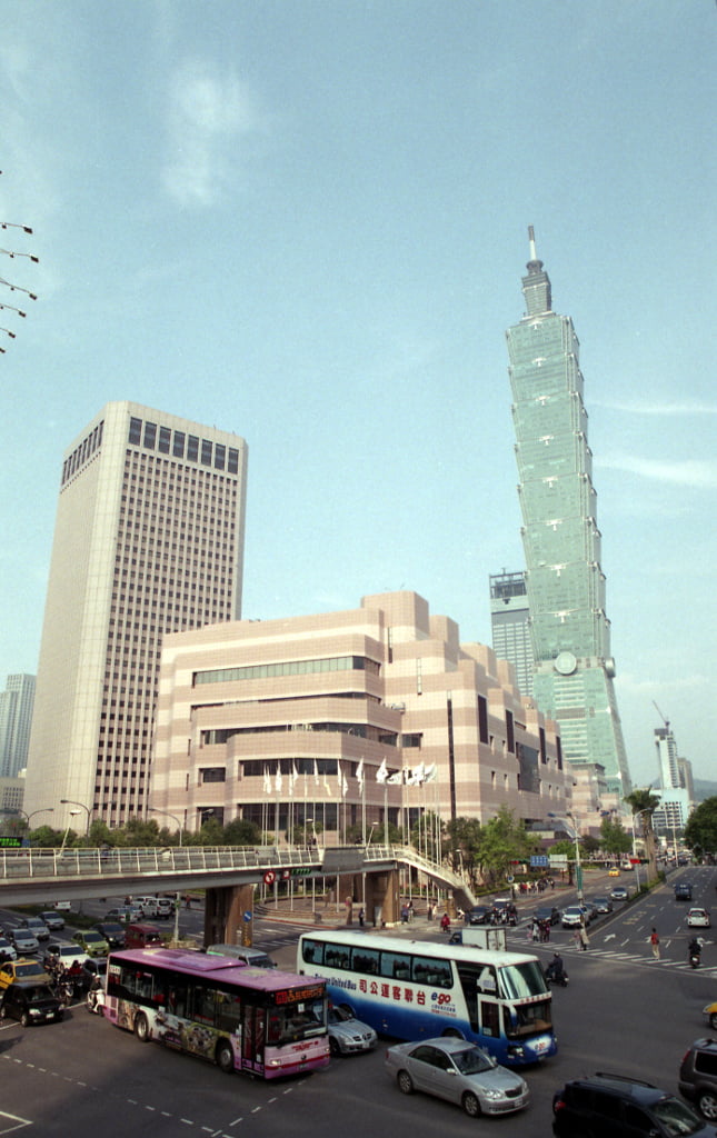 Taipei 101 and World Trade Center