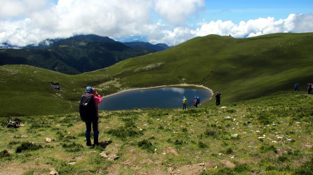 Jiaming Lake Hike Day 2 Jiaming Lake View