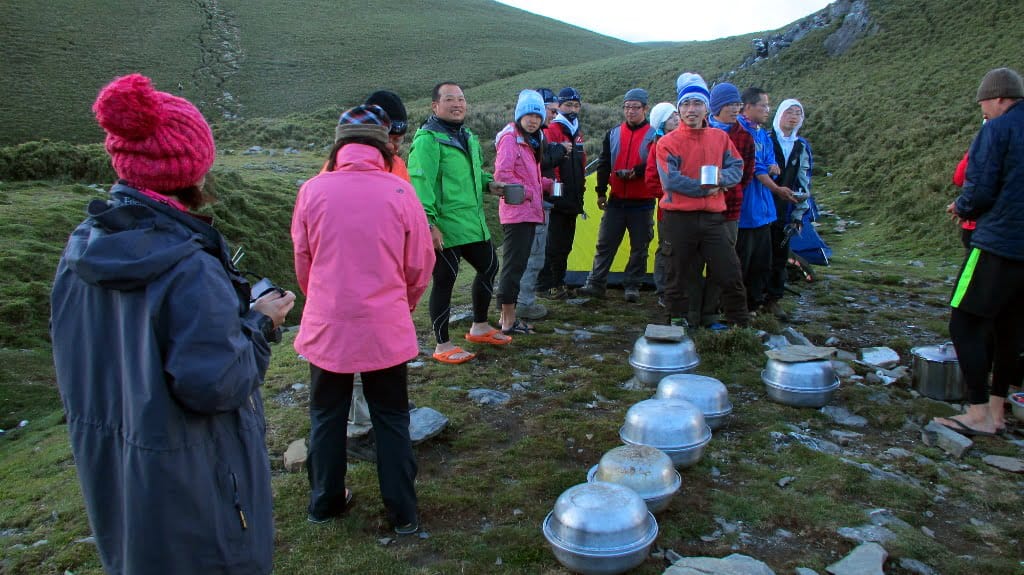 Jiaming Lake Hike Day 2 Dinner 2
