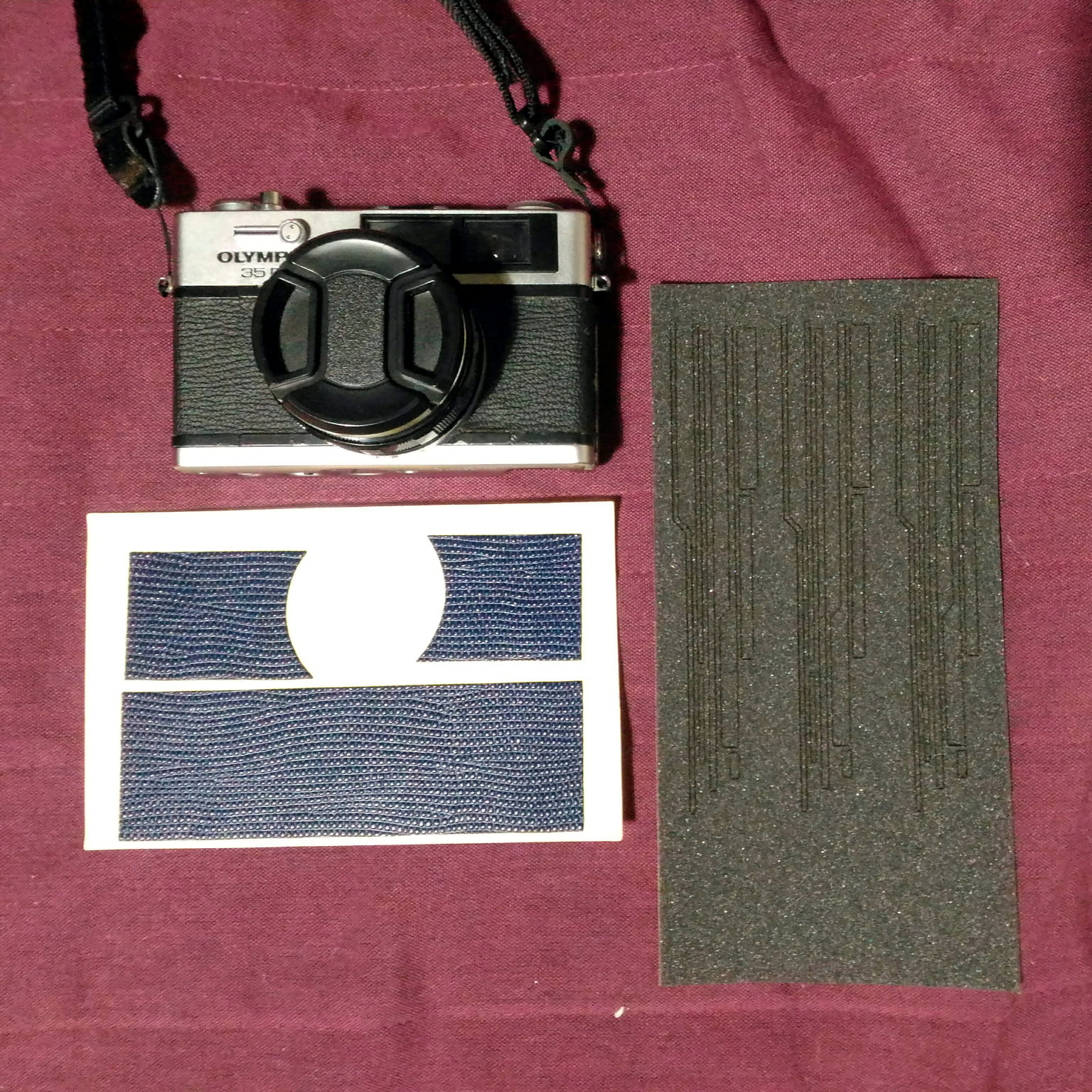 new leatherette kit for Olympus 35DC