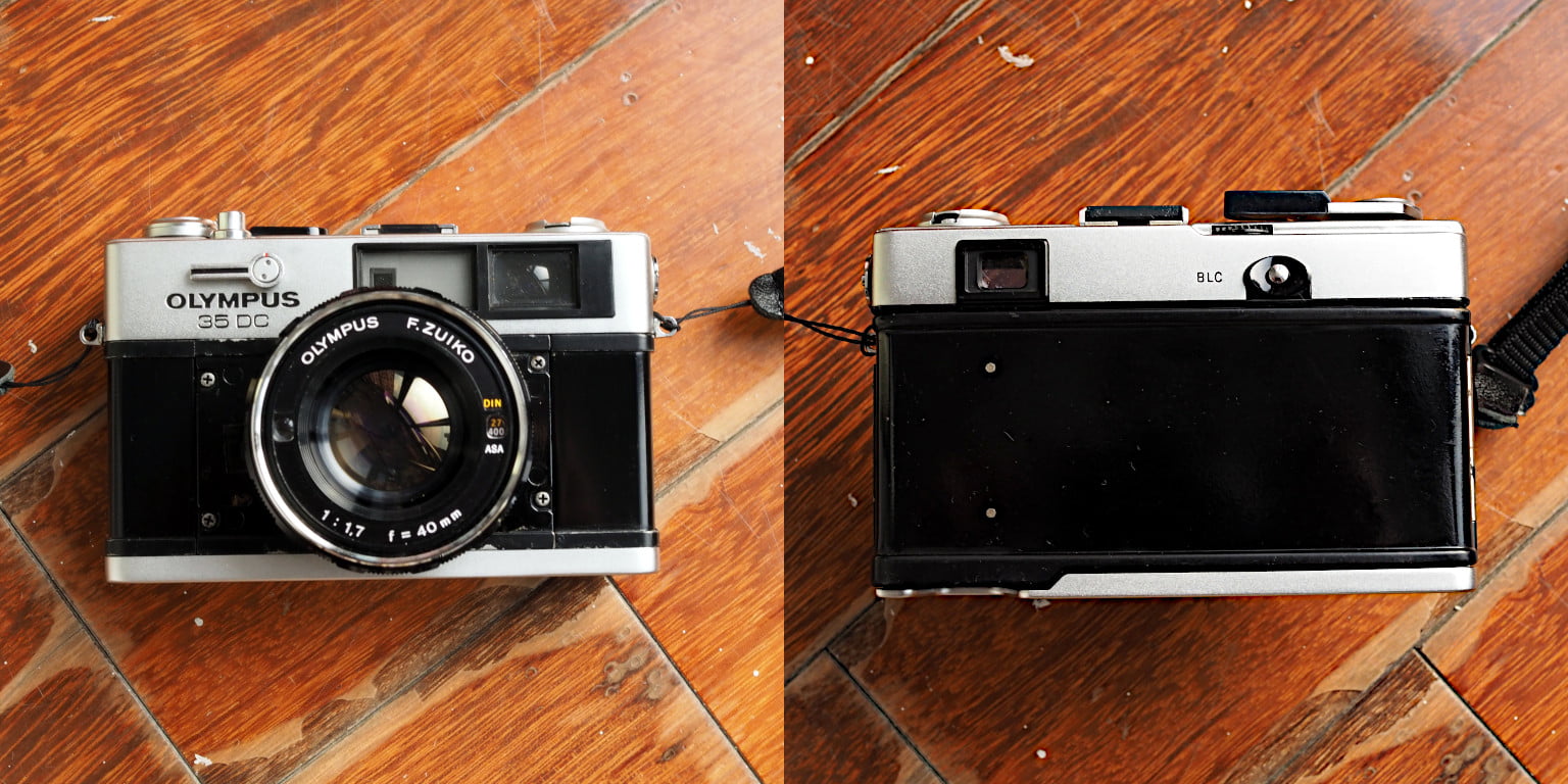 Olympus 35DC without leatherette