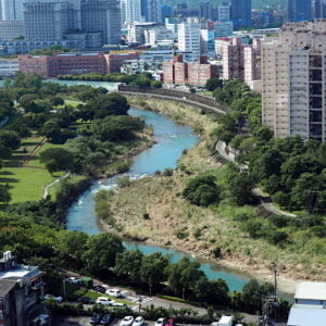 Jingmei River from above