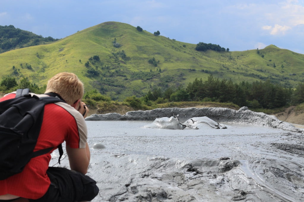 Taiwan Geography mud volcano