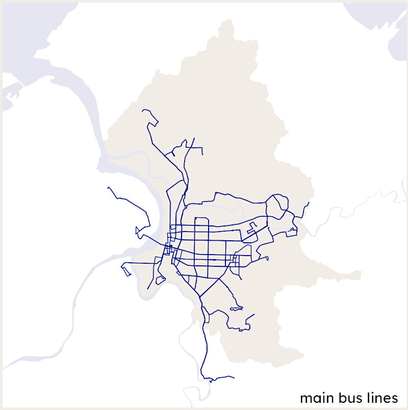 main lines in Taipei