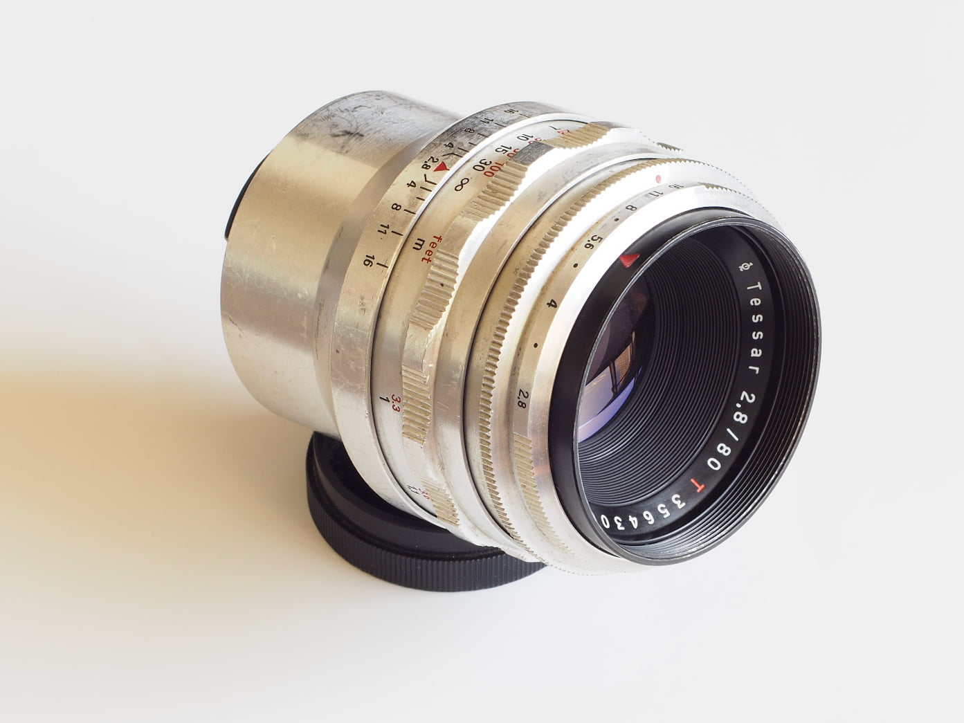 Carl Zeiss Jena Tessar 80 mm f2.8 lens