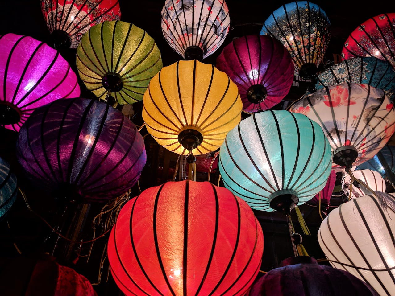 colorful lanterns